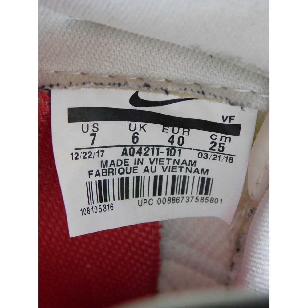 Nike Air Force 1 Low Travis Scott Sail AQ4211-101 Men's Size 7 Cactus Jack AF1